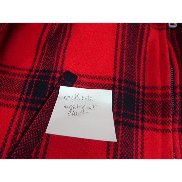 JCPenny Hunting Apparel Jacket Moth Hole Size 40 - Picture 5 of 12